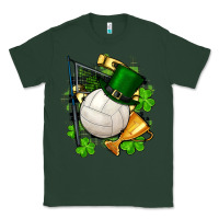 Sports Green st.patrick's day volleyball Classic Tee - FaDigitalArtStudio