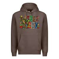Coffee tree rex coffee drink Premium Hoodie - Zillion Design Studio