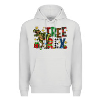 Dove Grey tree rex coffee drink Premium Hoodie - Zillion Design Studio