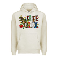 Oatmeal Heather tree rex coffee drink Premium Hoodie - Zillion Design Studio