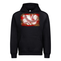 Foreset Green baseball background Urban Hoodie - texasbilliewilder