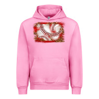 Fuchsia Pink baseball background Urban Hoodie - texasbilliewilder