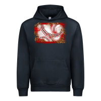 Navy baseball background Urban Hoodie - texasbilliewilder