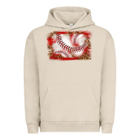 Pigment French Oak baseball background Urban Hoodie - texasbilliewilder