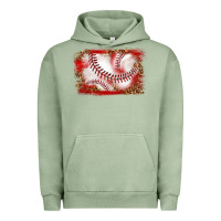 Pigment Oil Green baseball background Urban Hoodie - texasbilliewilder