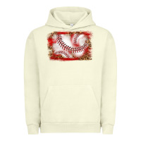 Pigment Pistachio baseball background Urban Hoodie - texasbilliewilder