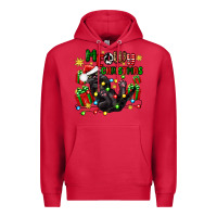 Cardinal meowy christmas Premium Hoodie - Zillion Design Studio