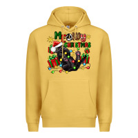 Antique Gold meowy christmas Premium Hoodie - Zillion Design Studio