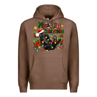 Chestnut meowy christmas Premium Hoodie - Zillion Design Studio