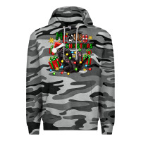 Slate Camo meowy christmas Premium Hoodie - Zillion Design Studio