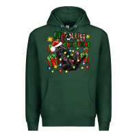 Sports Green meowy christmas Premium Hoodie - Zillion Design Studio