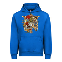 Cobalt Kinda Emotionless Kinda Emotional Skeleton Urban Hoodie - RanaPortraitStore