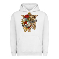 Pigment Lunar Rock Kinda Emotionless Kinda Emotional Skeleton Urban Hoodie - RanaPortraitStore