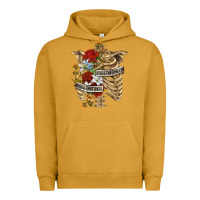 Pigment Peanut Butter Kinda Emotionless Kinda Emotional Skeleton Urban Hoodie - RanaPortraitStore