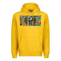 Lemon Wings Cross Faith Premium Hoodie - RanaPortraitStore