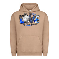Pigment Burro for the love of the game volleyball Urban Hoodie - Zillion Design Studio