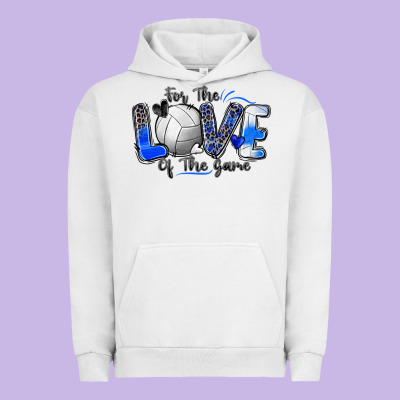 Urban Hoodie for the love of the game volleyball