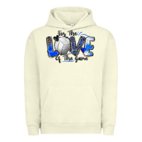 Pigment Pistachio for the love of the game volleyball Urban Hoodie - Zillion Design Studio