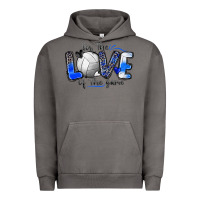 Pigment Tornado for the love of the game volleyball Urban Hoodie - Zillion Design Studio