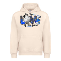 Sandshell for the love of the game volleyball Urban Hoodie - Zillion Design Studio