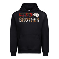 Black baseball brother with leopard Urban Hoodie - texasbilliewilder