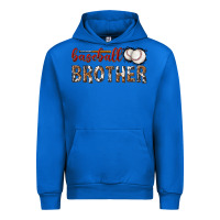 Cobalt baseball brother with leopard Urban Hoodie - texasbilliewilder