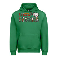 Emerald baseball brother with leopard Urban Hoodie - texasbilliewilder