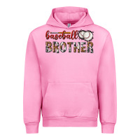 Fuchsia Pink baseball brother with leopard Urban Hoodie - texasbilliewilder