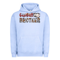 Pigment Grape Ice baseball brother with leopard Urban Hoodie - texasbilliewilder