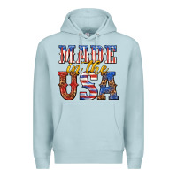Blue Mist made in the usa Premium Hoodie - texasbilliewilder