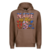 Chestnut made in the usa Premium Hoodie - texasbilliewilder