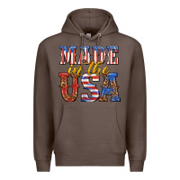 Coffee made in the usa Premium Hoodie - texasbilliewilder