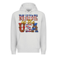 Dove Grey made in the usa Premium Hoodie - texasbilliewilder