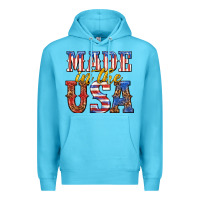 Ocean Blue made in the usa Premium Hoodie - texasbilliewilder
