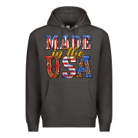 Smoke made in the usa Premium Hoodie - texasbilliewilder