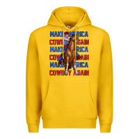 Lemon make america cowboy again Premium Hoodie - texasbilliewilder