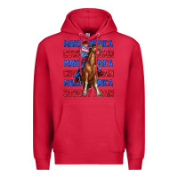 Cardinal make america cowboy again Premium Hoodie - texasbilliewilder