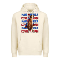Tofu make america cowboy again Premium Hoodie - texasbilliewilder