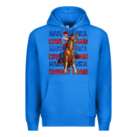 True Royal make america cowboy again Premium Hoodie - texasbilliewilder