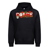 Black baseball coach Urban Hoodie - texasbilliewilder