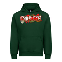Forest Green baseball coach Urban Hoodie - texasbilliewilder