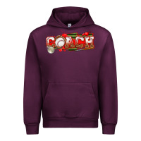 Mauve Wine baseball coach Urban Hoodie - texasbilliewilder