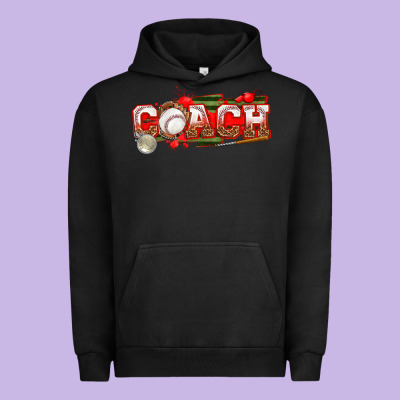 Urban Hoodie baseball coach
