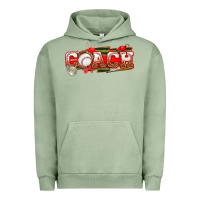 Pigment Oil Green baseball coach Urban Hoodie - texasbilliewilder
