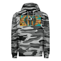 Slate Camo Blessed cros sunflowers Premium Hoodie - RanaPortraitStore