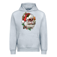 Heather Grey Kinda merry kinda scary Urban Hoodie - RanaPortraitStore