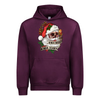 Mauve Wine Kinda merry kinda scary Urban Hoodie - RanaPortraitStore