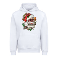 White Kinda merry kinda scary Urban Hoodie - RanaPortraitStore
