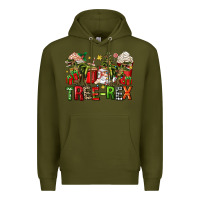 Army Green tree rex coffee cups Premium Hoodie - Zillion Design Studio