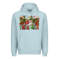 Blue Mist tree rex coffee cups Premium Hoodie - Zillion Design Studio